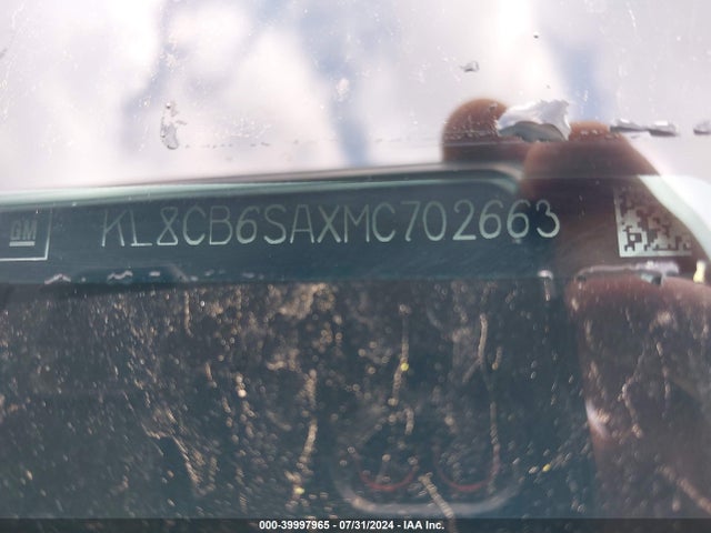 Chevrolet Spark Fwd Ls Automatic 2021 KL8CB6SAXMC702663 Image 9