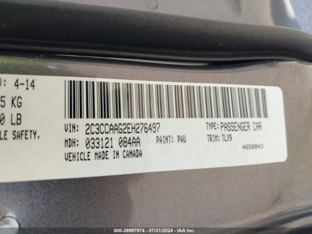 2C3CCAAG2EH276497 Chrysler 300