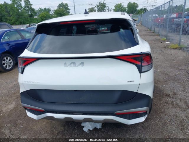 KNDPUCAG8P7057399 KIA Sportage Hybrid Lx