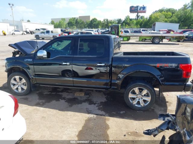 1FTEW1EG7JFB57541 Ford F-150 Platinum