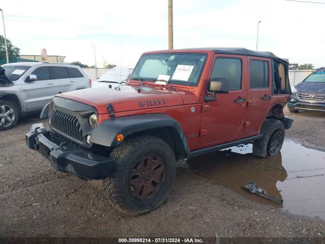 1C4BJWDG7EL299315 Jeep Wrangler Unlimited Willys Wheeler