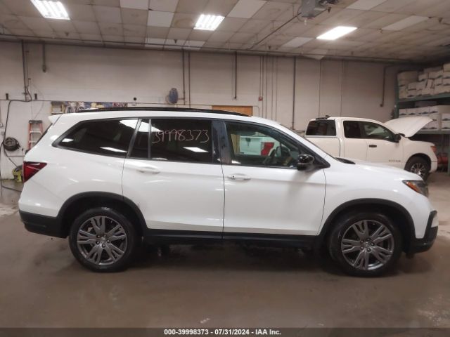 5FNYF6H37NB042659 Honda Pilot Awd Sport