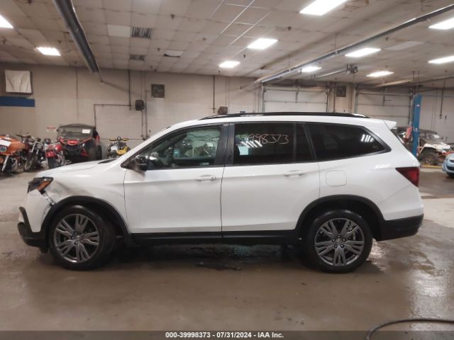 5FNYF6H37NB042659 Honda Pilot Awd Sport