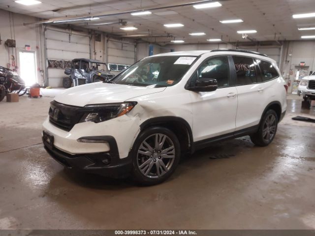 5FNYF6H37NB042659 Honda Pilot Awd Sport