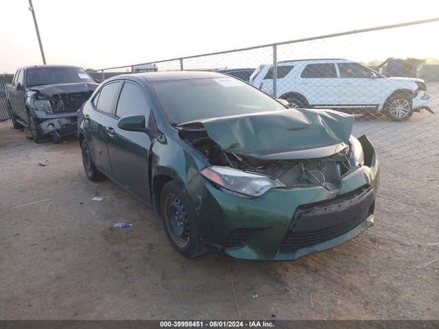 Toyota COROLLA LE 2014 2T1BURHE5EC015687 главное изображение
