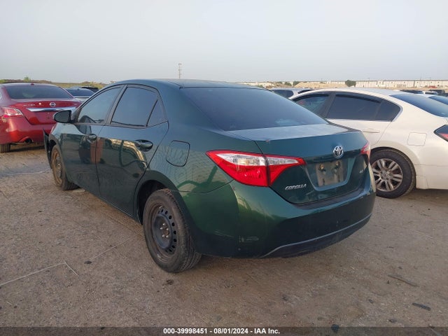 Toyota COROLLA LE 2014 2T1BURHE5EC015687 Image 3