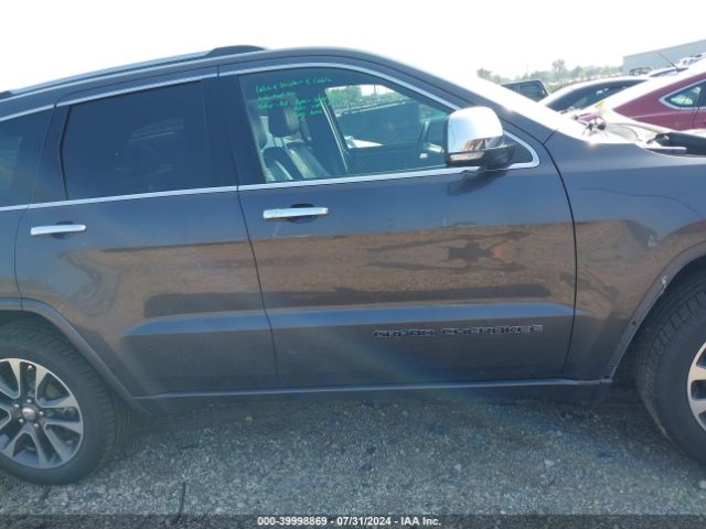 1C4RJFCG2JC319092 Jeep Grand Cherokee Overland 4x4