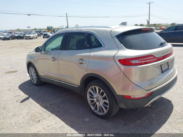 5LMCJ3C93HUL34901 Lincoln Mkc Reserve
