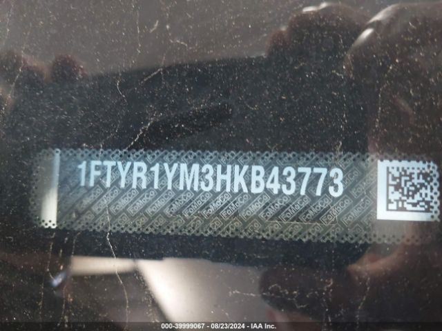 1FTYR1YM3HKB43773 Ford Transit-250
