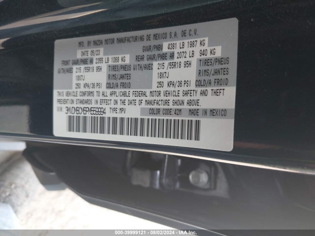 3MVDMBCM6PM559994 Mazda Cx-30 2.5 S Preferred