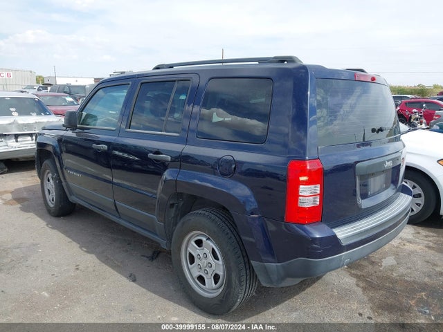 Jeep Patriot Sport 2014 1C4NJPBA7ED509844 Image 3