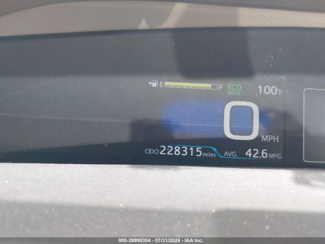 JTDKBRFUXG3001649 Toyota Prius Two