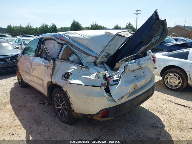 Toyota Highlander Xle 2019 5TDKZRFH6KS554465 Image 3