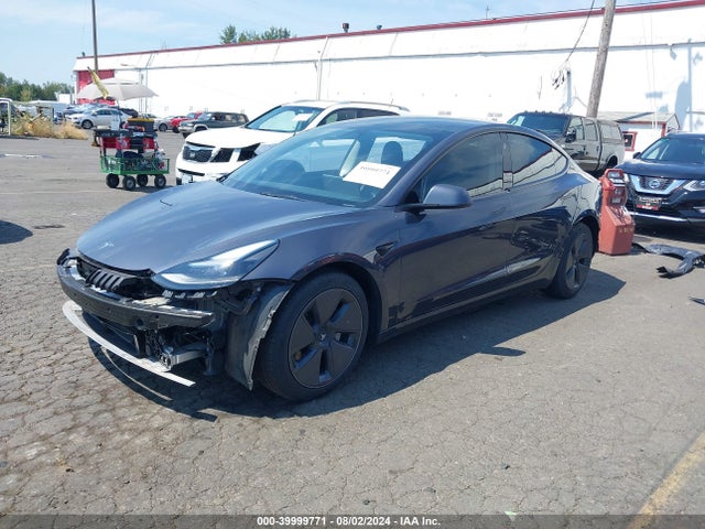 Tesla Model 3 Long Range Dual Motor All-wheel Drive 2022 5YJ3E1EB6NF361370 Image 2