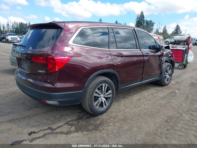 Honda Pilot Ex-l 2017 5FNYF6H50HB057431 Image 4