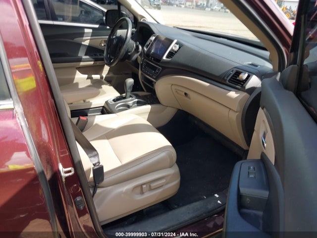 Honda Pilot Ex-l 2017 5FNYF6H50HB057431 Image 5