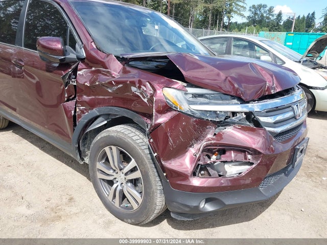 Honda Pilot Ex-l 2017 5FNYF6H50HB057431 Image 6