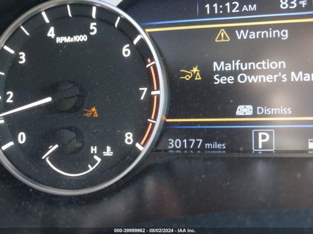 1N4BL4DV8NN317246 Nissan Altima Sv Fwd