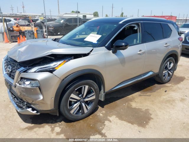 JN8BT3DC1PW103607 Nissan Rogue Platinum Fwd