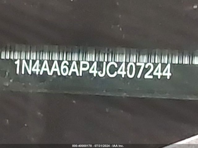 1N4AA6AP4JC407244 Nissan Maxima 3.5 Sl