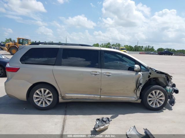 5TDYK3DC8GS714789 Toyota Sienna Limited Premium 7 Passenger