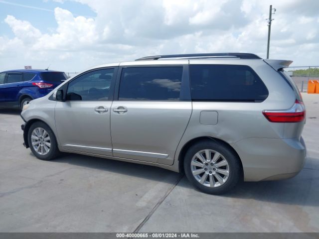 5TDYK3DC8GS714789 Toyota Sienna Limited Premium 7 Passenger