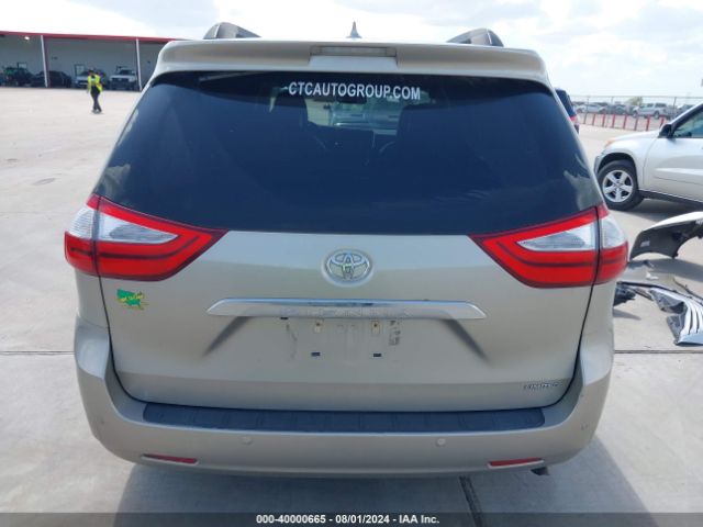 5TDYK3DC8GS714789 Toyota Sienna Limited Premium 7 Passenger