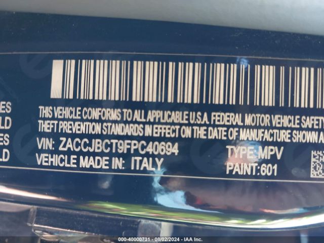 ZACCJBCT9FPC40694 Jeep Renegade Trailhawk