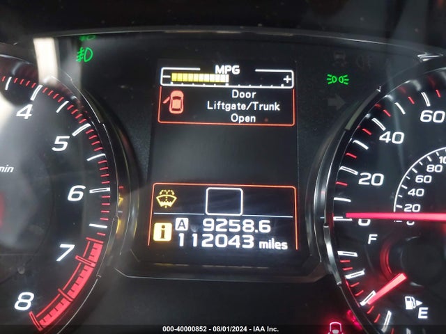 Subaru Wrx Premium 2018 JF1VA1C69J9804860 Image 15