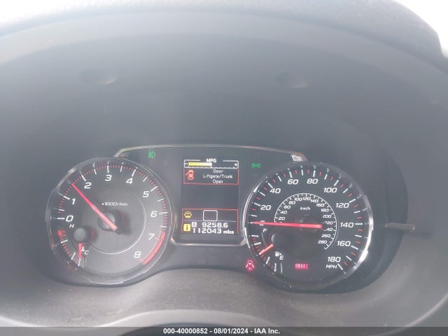 JF1VA1C69J9804860 Subaru Wrx Premium
