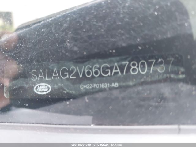SALAG2V66GA780737 Land Rover LR4