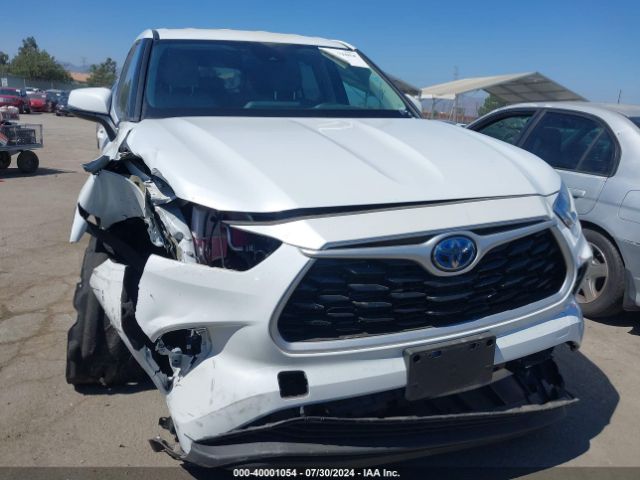 5TDZARAH4PS518035 Toyota Highlander Hybrid Le