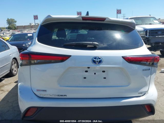 5TDZARAH4PS518035 Toyota Highlander Hybrid Le