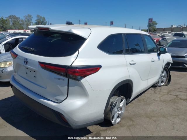 5TDZARAH4PS518035 Toyota Highlander Hybrid Le