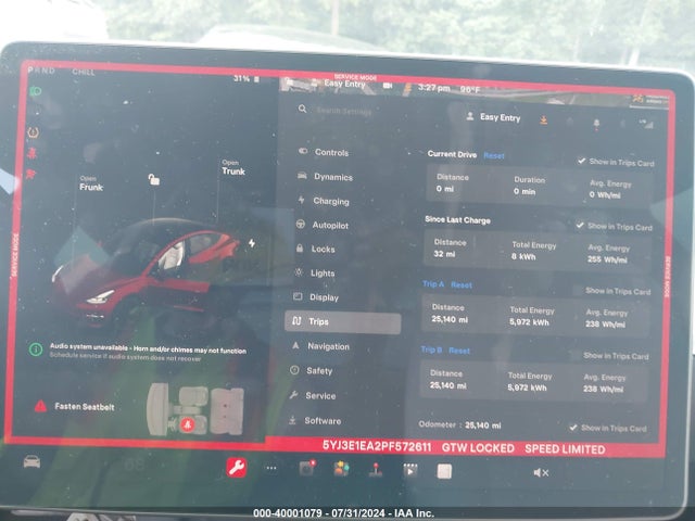 2023 TESLA MODEL 3 5YJ3E1EA2PF572611 Photo 6