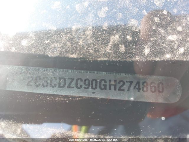 2C3CDZC90GH274860 Dodge Challenger Srt Hellcat
