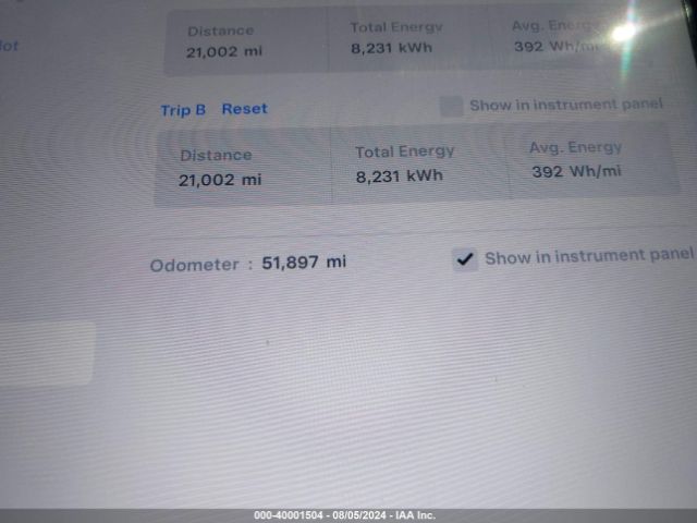 5YJXCBE20LF281542 Tesla MODEL X