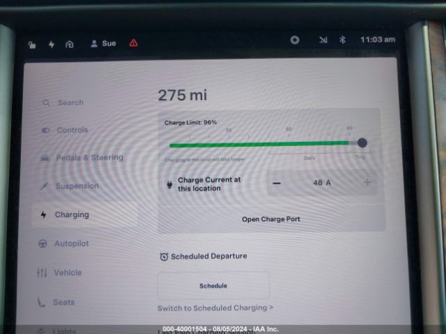 5YJXCBE20LF281542 Tesla MODEL X