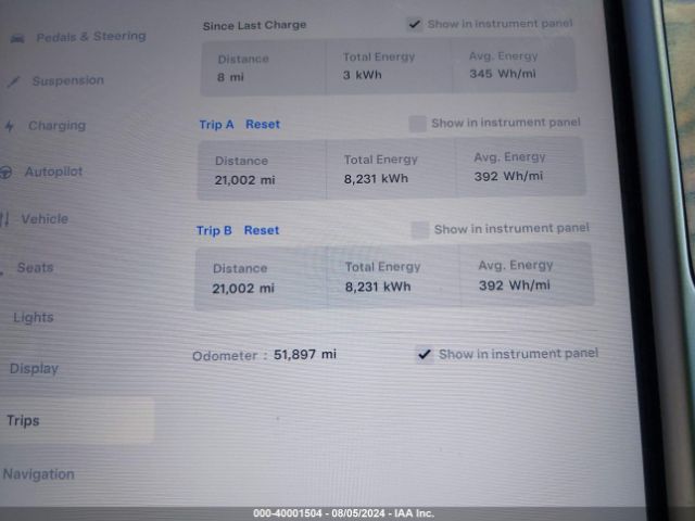 5YJXCBE20LF281542 Tesla MODEL X