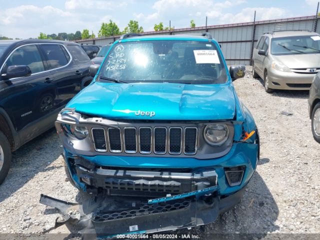 ZACNJAD11KPK51258 Jeep Renegade Limited Fwd