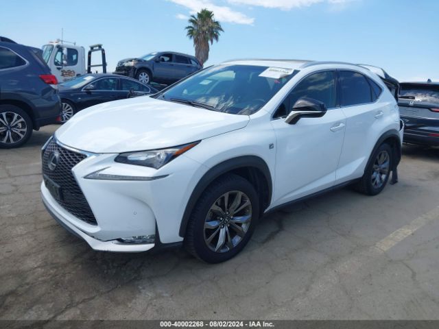 JTJYARBZXG2047838 Lexus Nx 200t F Sport