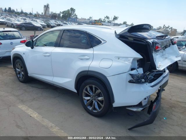 JTJYARBZXG2047838 Lexus Nx 200t F Sport
