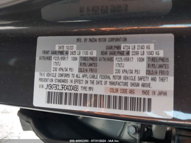 JM3KFBCL3R0400468 Mazda Cx-5 2.5 S Preferred