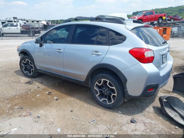 JF2GPANC1GH346297 Subaru Crosstrek 2.0i Limited