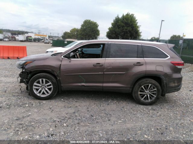 5TDJZRFH8HS409383 Toyota Highlander Xle