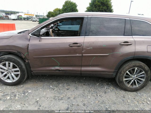 5TDJZRFH8HS409383 Toyota Highlander Xle