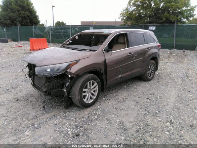 5TDJZRFH8HS409383 Toyota Highlander Xle