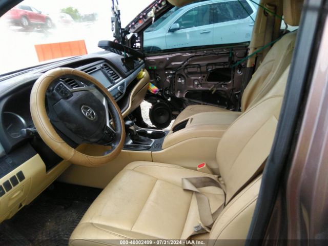 5TDJZRFH8HS409383 Toyota Highlander Xle