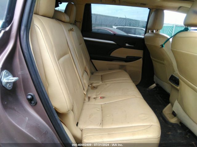 5TDJZRFH8HS409383 Toyota Highlander Xle