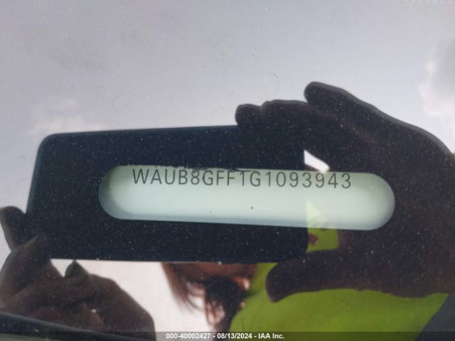 WAUB8GFF1G1093943 Audi A3 2.0t Premium